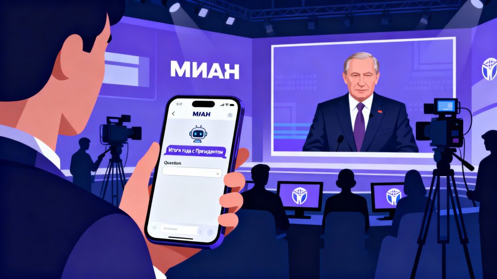 Задать вопрос Путину до 19 декабря можно в MAX