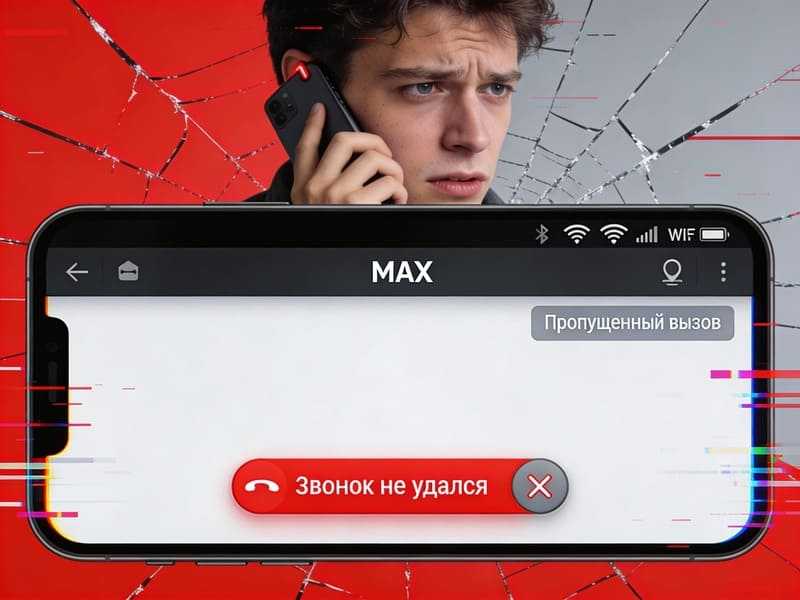 Звонки в MAX не работают